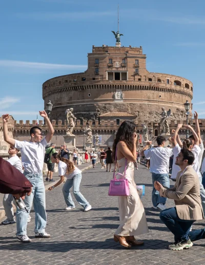 Marriage Proposal Flash Mob