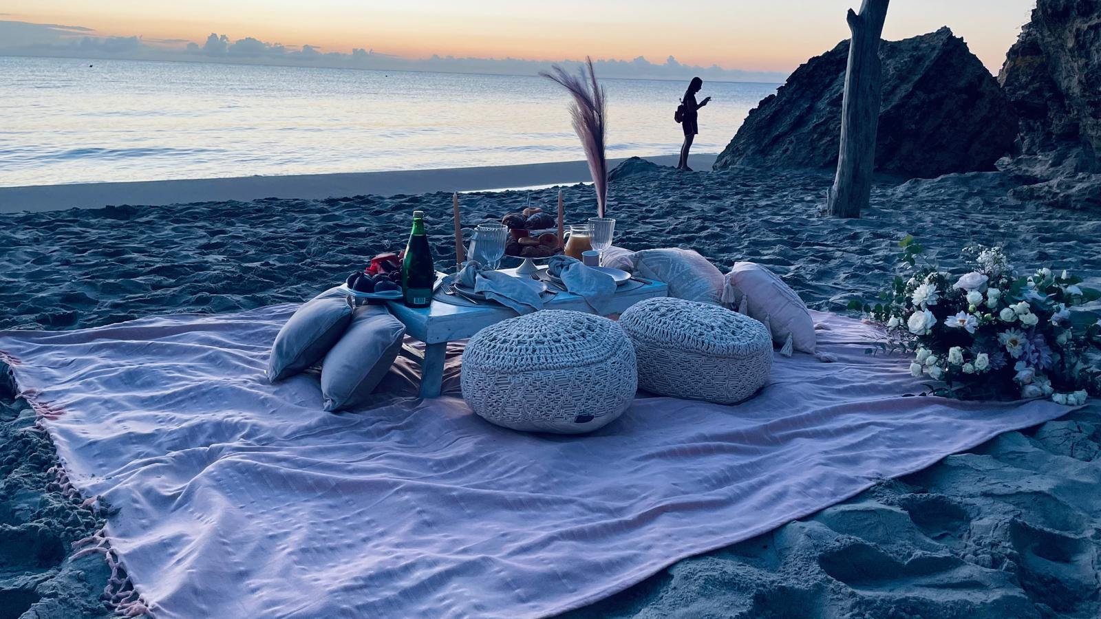 wedding proposal beach