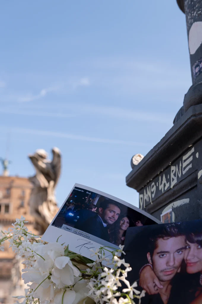 Personal photographs from Raul and Cris' love story during their Rome proposal