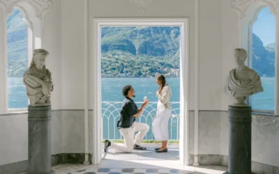 Jared’s Villa Melzi Proposal in Bellagio, Lake Como