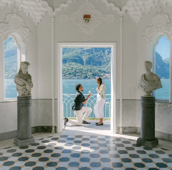 Jared&rsquo;s Villa Melzi Proposal in Bellagio, Lake Como