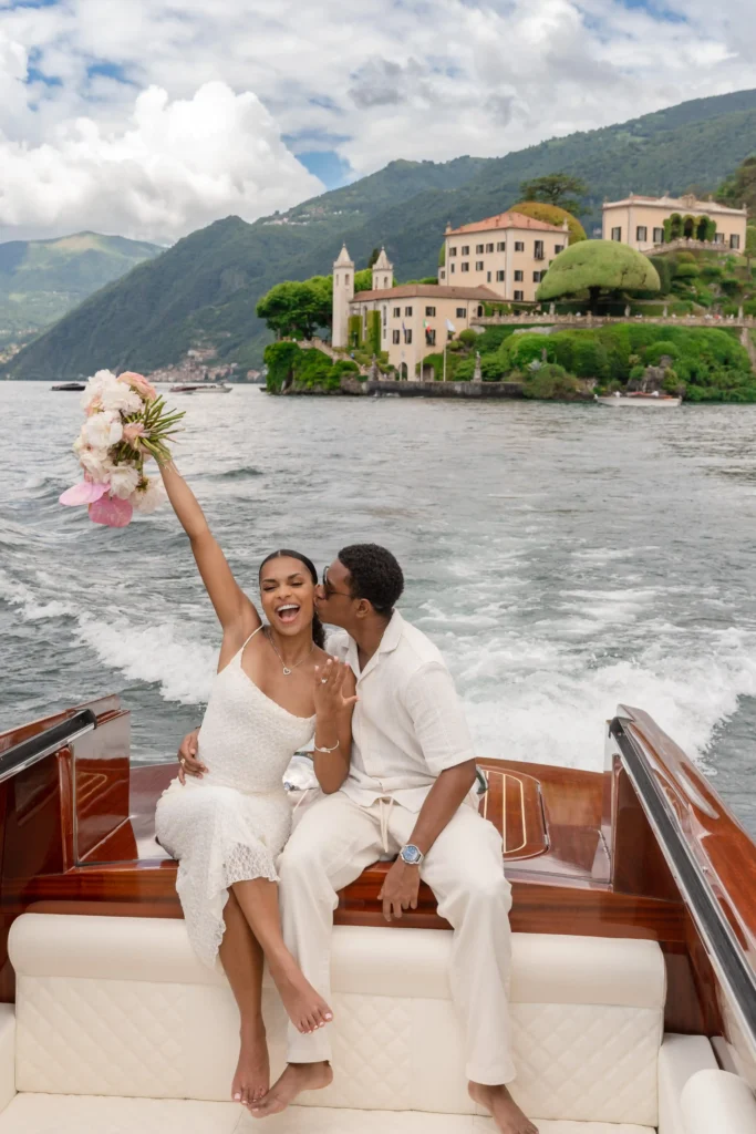 Keeghan & Emilie Engagement Portrait Engagement portrait of Keeghan and Emilie at Villa del Balbianello